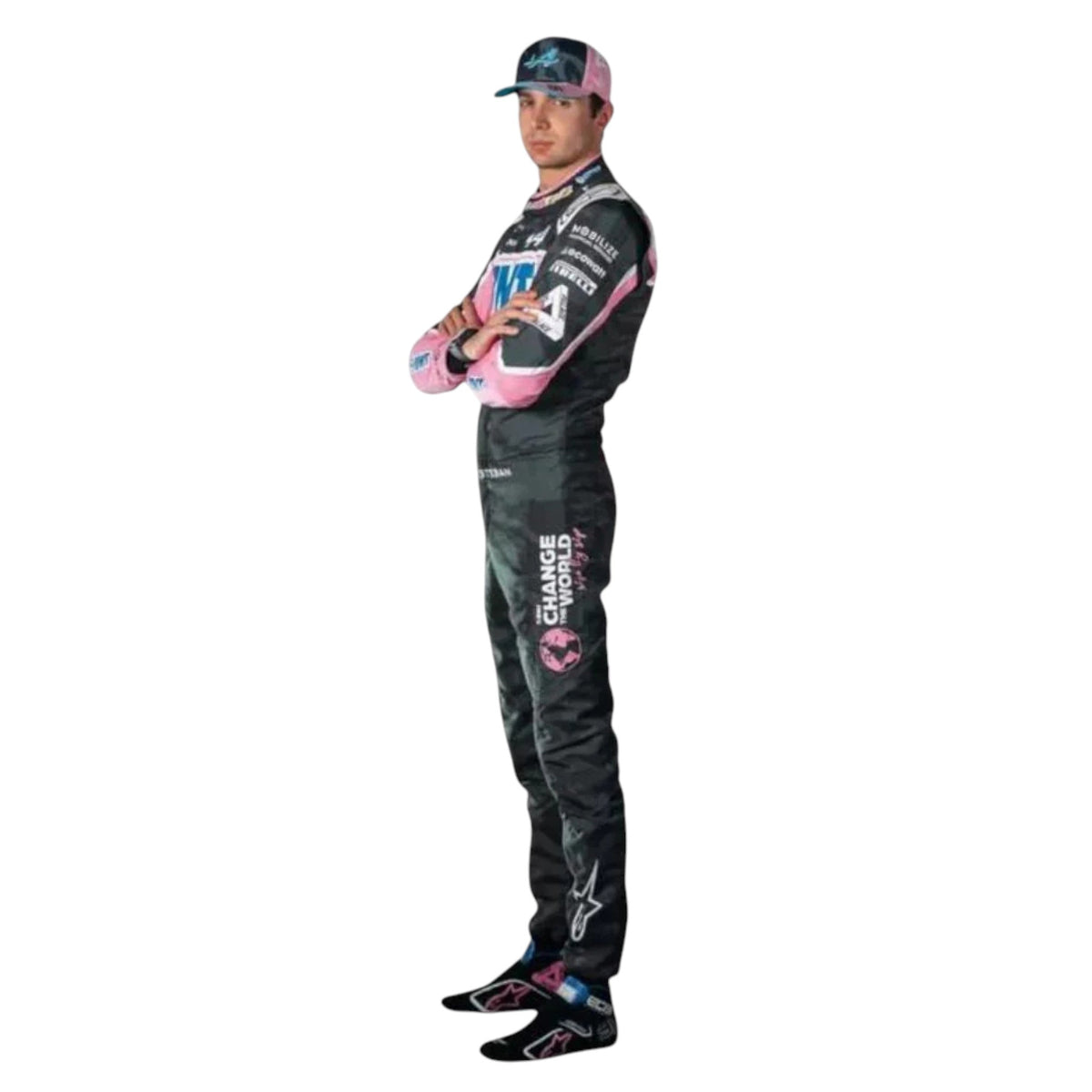 Esteban Ocon 2023 BWT Alpine F1 Race Suit - Active Racegear image 4