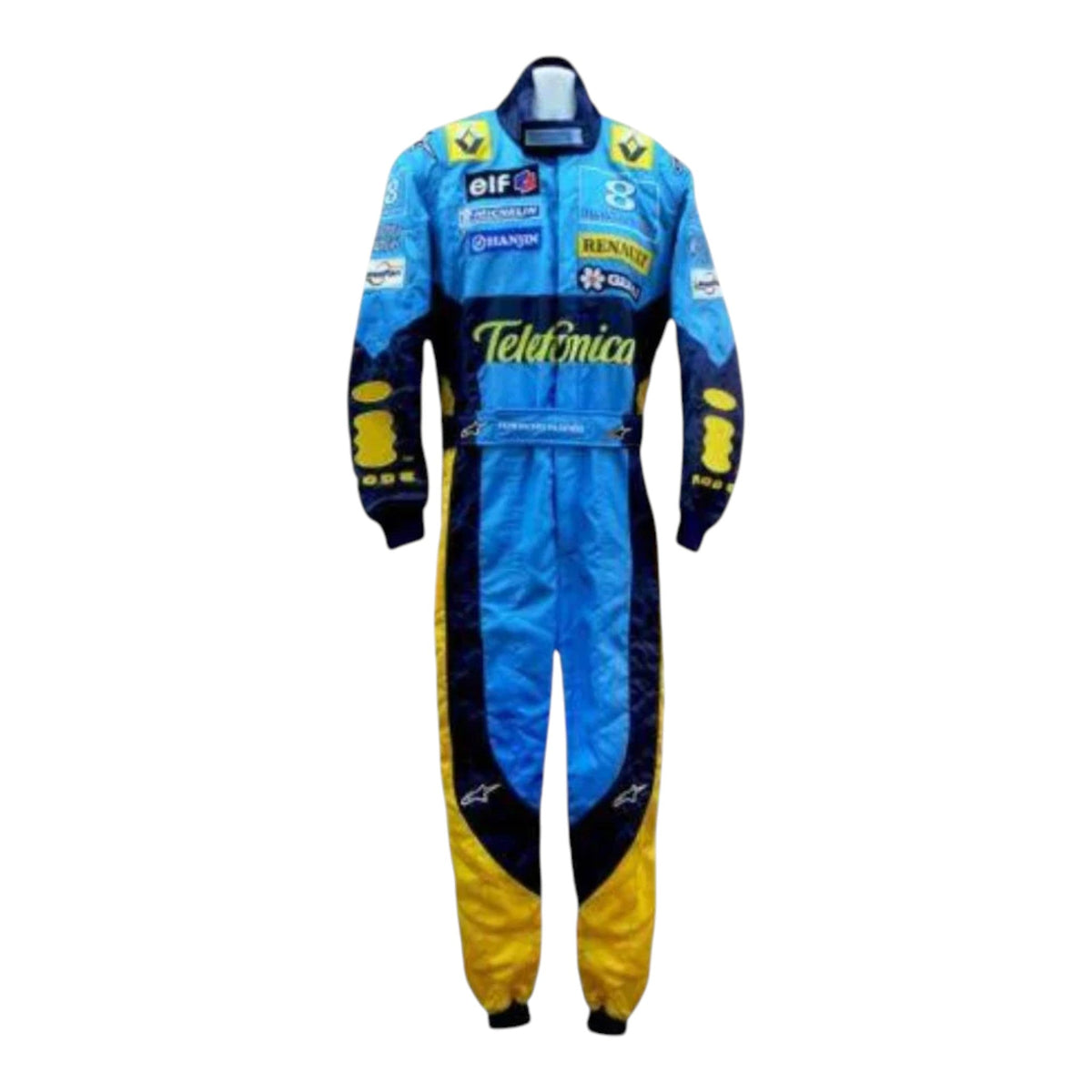 Fernando Alonso 2004 Renault F1 Race Suit - Active Racegear image 1