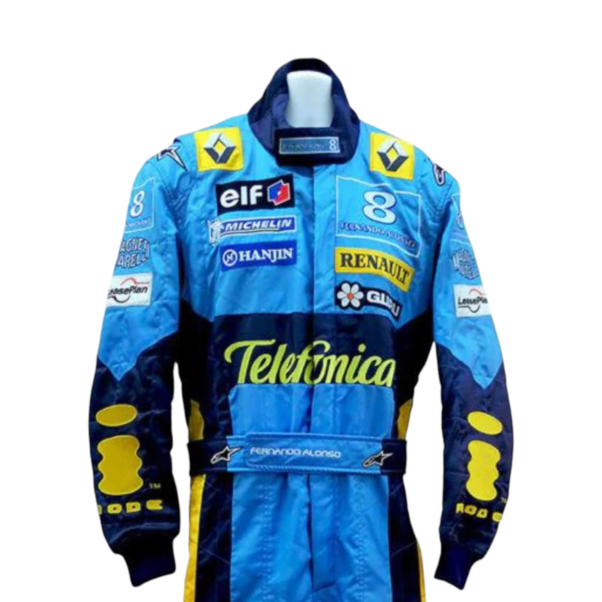 Fernando Alonso 2004 Renault F1 Race Suit - Active Racegear image 2