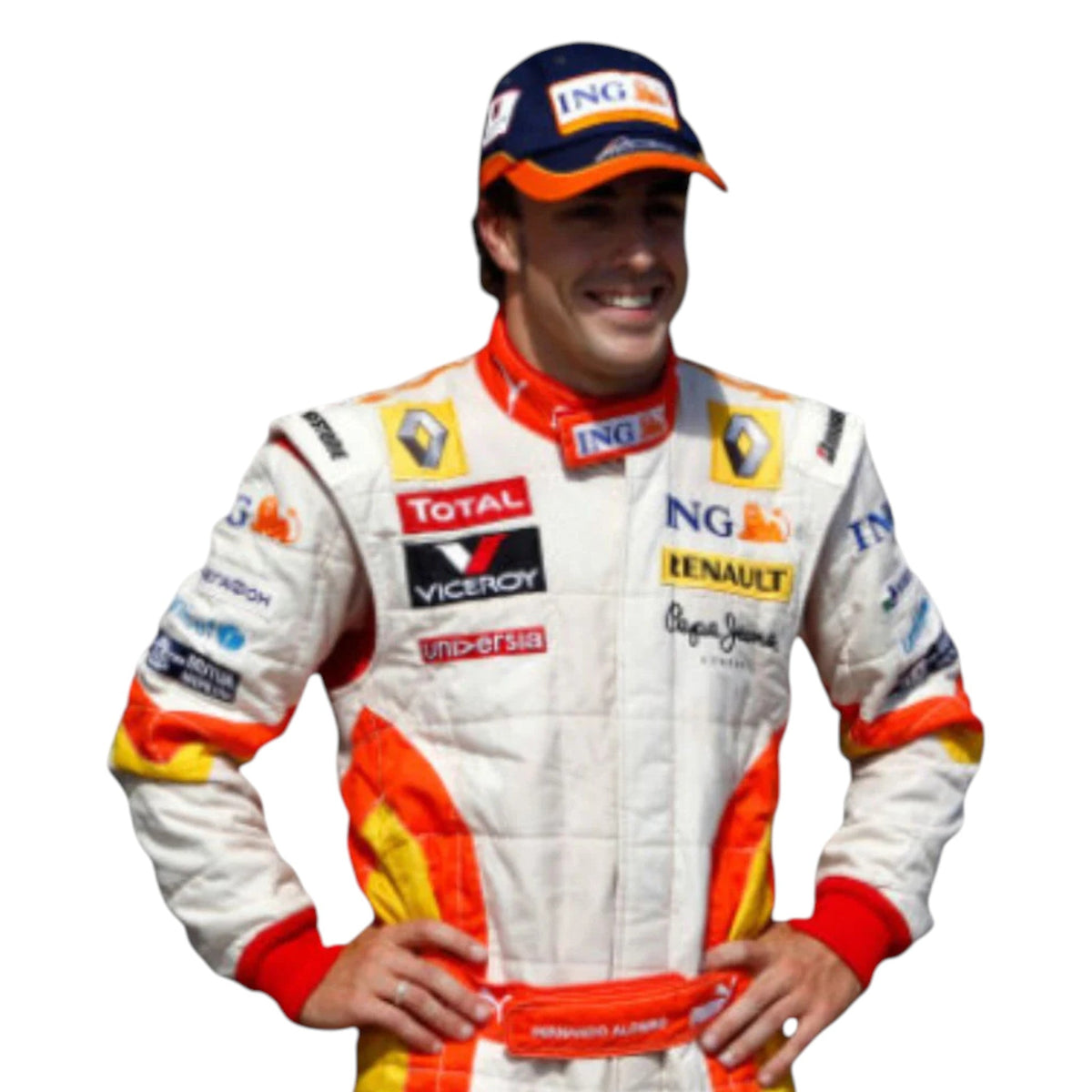 Fernando Alonso 2009 Renault F1 Race Suit - Active Racegear image 1