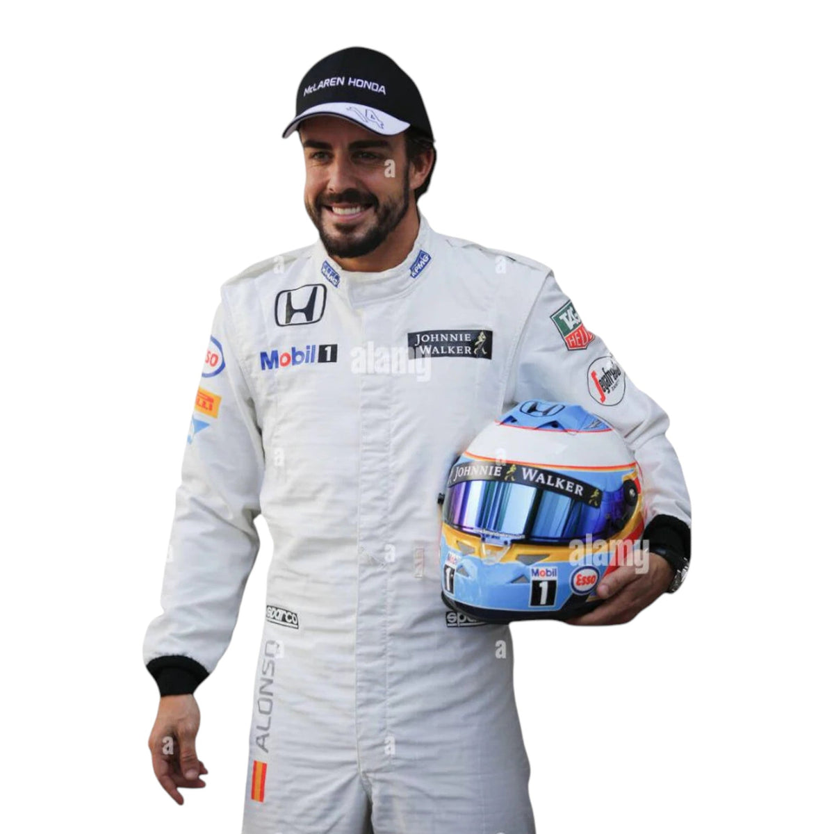 Fernando Alonso 2015 Mclaren F1 Race Suit - Active Racegear image 3