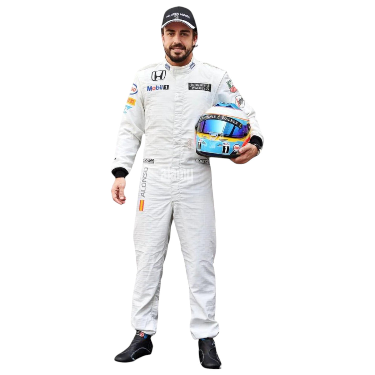 Fernando Alonso 2015 Mclaren F1 Race Suit - Active Racegear image 1