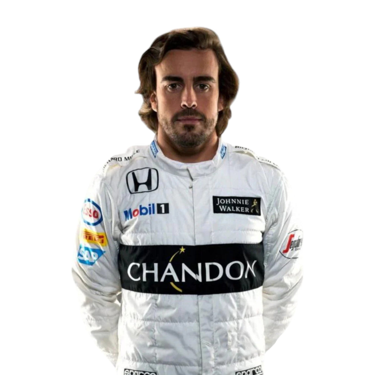 Fernando Alonso 2016 Mclaren F1 Race Suit - Active Racegear image 2