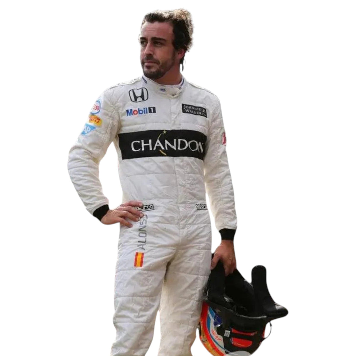 Fernando Alonso 2016 Mclaren F1 Race Suit - Active Racegear image 3