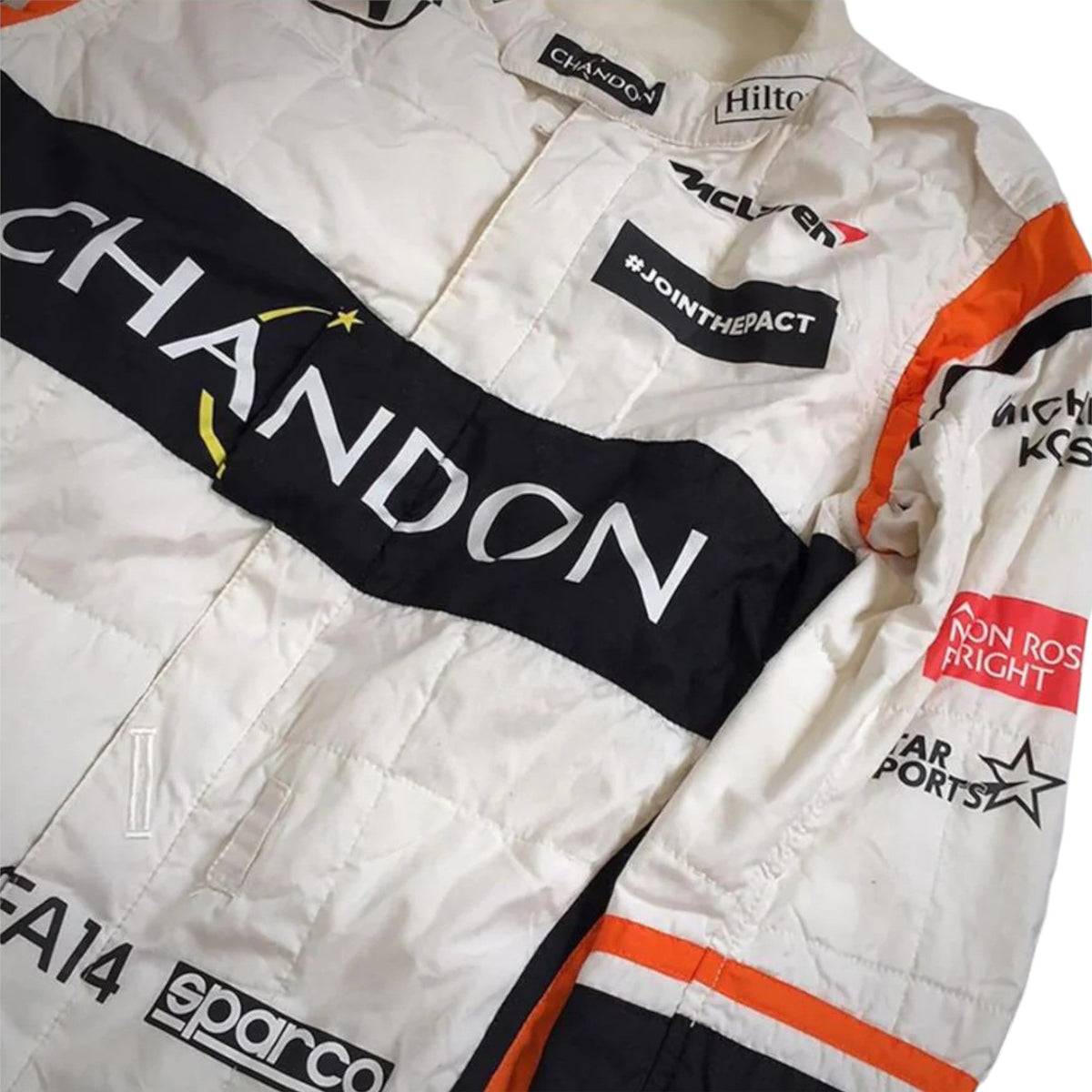 Fernando Alonso 2017 Mclaren F1 Race Suit - Active Racegear image 2