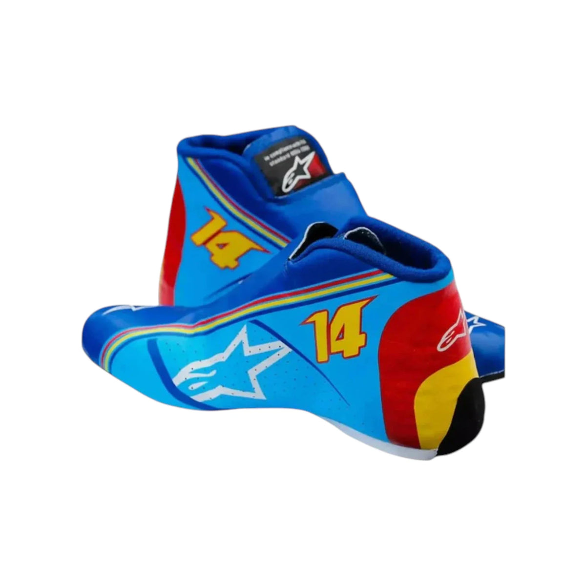 Fernando Alonso 2018 Mclaren 300GP Round 7 F1 Racing Shoes - Active Racegear image 1