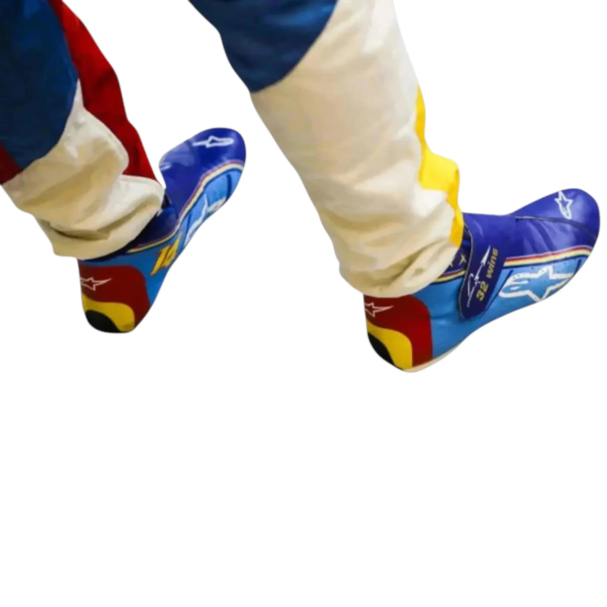 Fernando Alonso 2018 Mclaren 300GP Round 7 F1 Racing Shoes - Active Racegear image 3