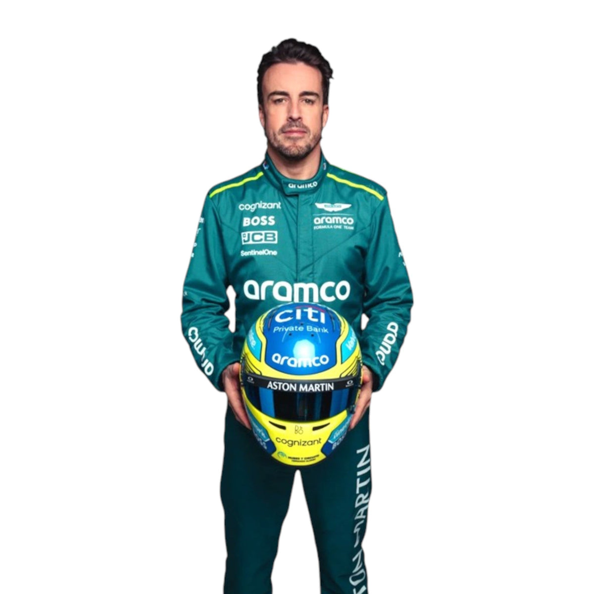 Fernando Alonso 2024 Aston Martin F1 Race Suit - Active Racegear image 4