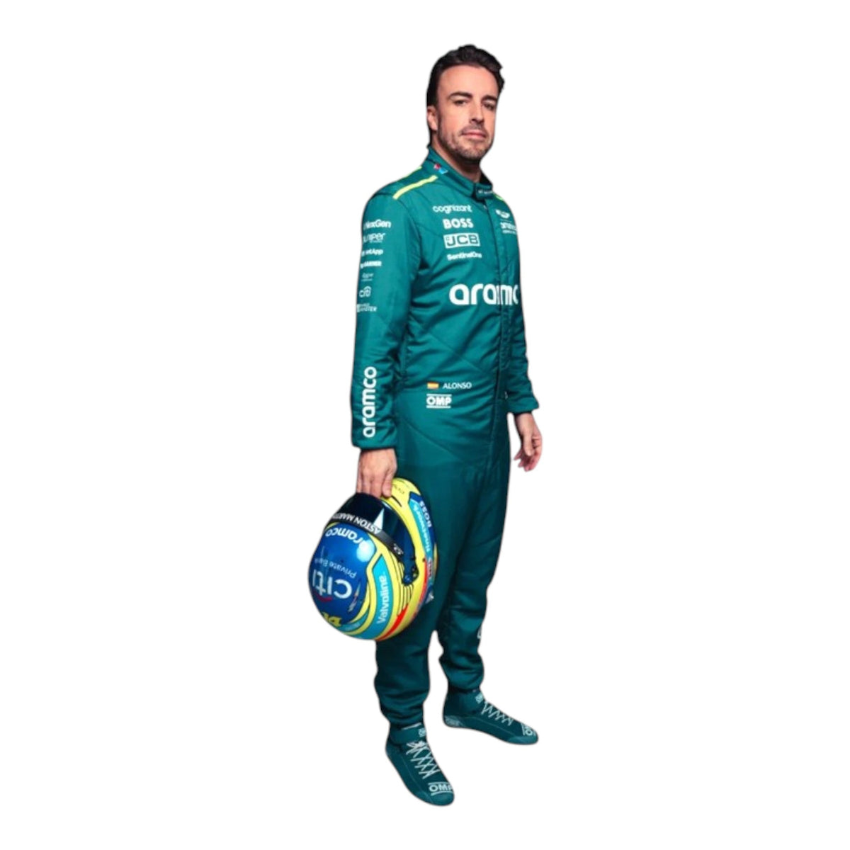 Fernando Alonso 2024 Aston Martin F1 Race Suit - Active Racegear image 5