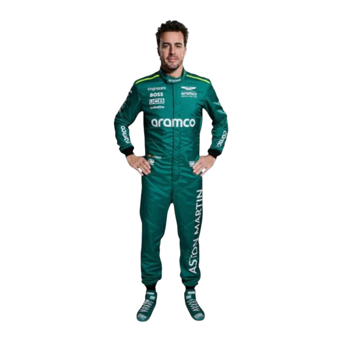 Fernando Alonso 2024 Aston Martin F1 Race Suit - Active Racegear image 6