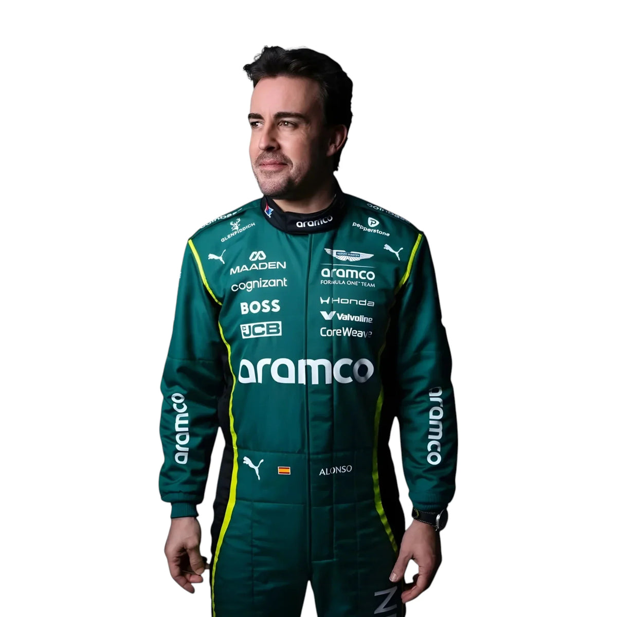 Fernando Alonso 2026 Aston Martin F1 Race Suit - Active Racegear image 3