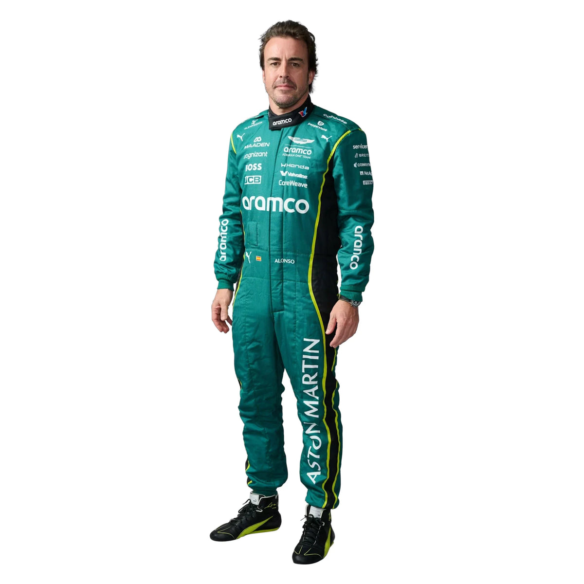 Fernando Alonso 2026 Aston Martin F1 Race Suit - Active Racegear image 1