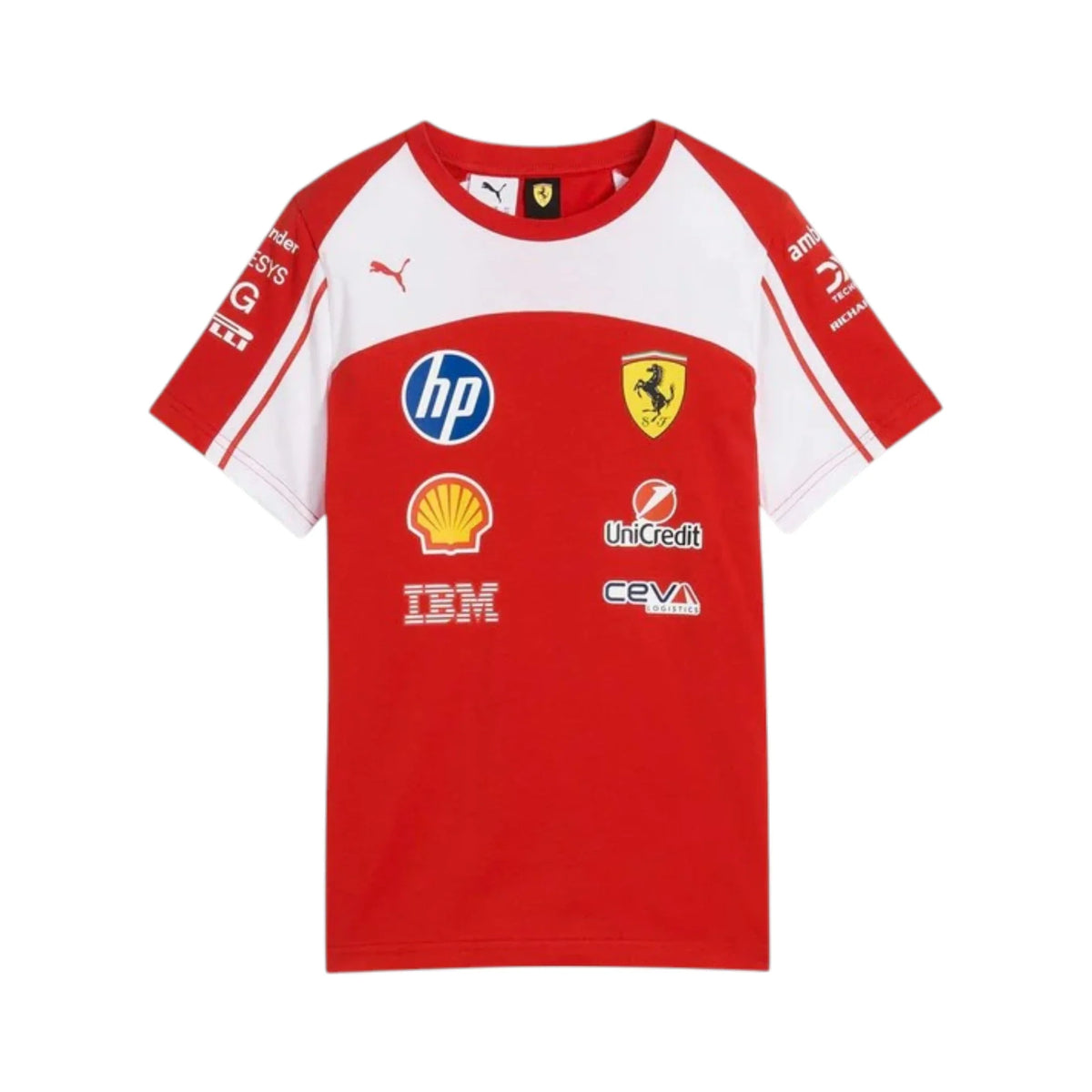 Formula 1 2025 Ferrari Racing T-Shirt - Active Racegear image 1