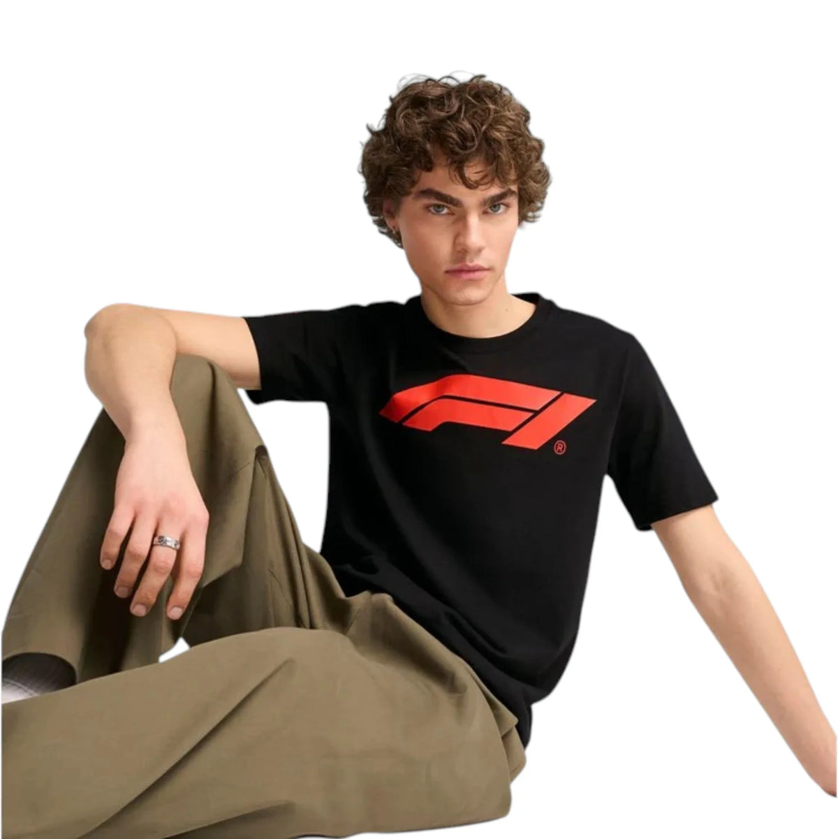 Formula 1 2026 Essentials Men's T-Shirt (Black) - Active Racegear image 4