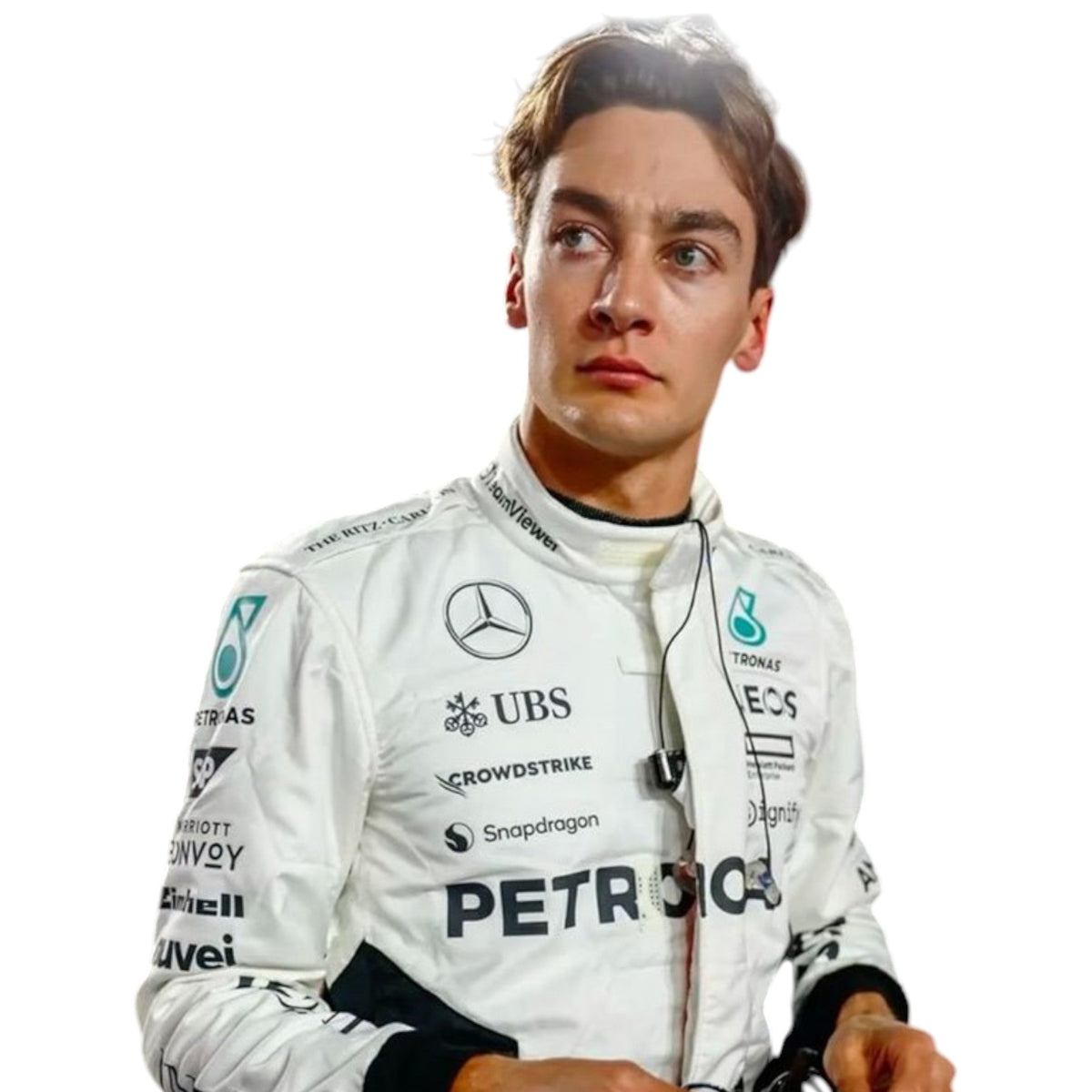 George Russel 2024 Mercedes-AMG Petronas Qatar GP F1 Race Suit - Active Racegear image 3