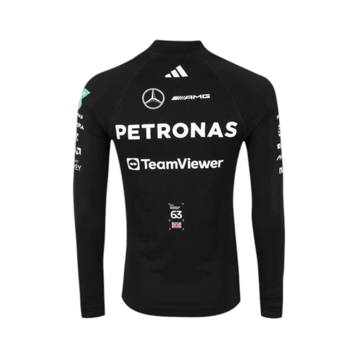 George Russel 2025 Mercedes-AMG Petronas F1 Undershirt - Active Racegear image 2