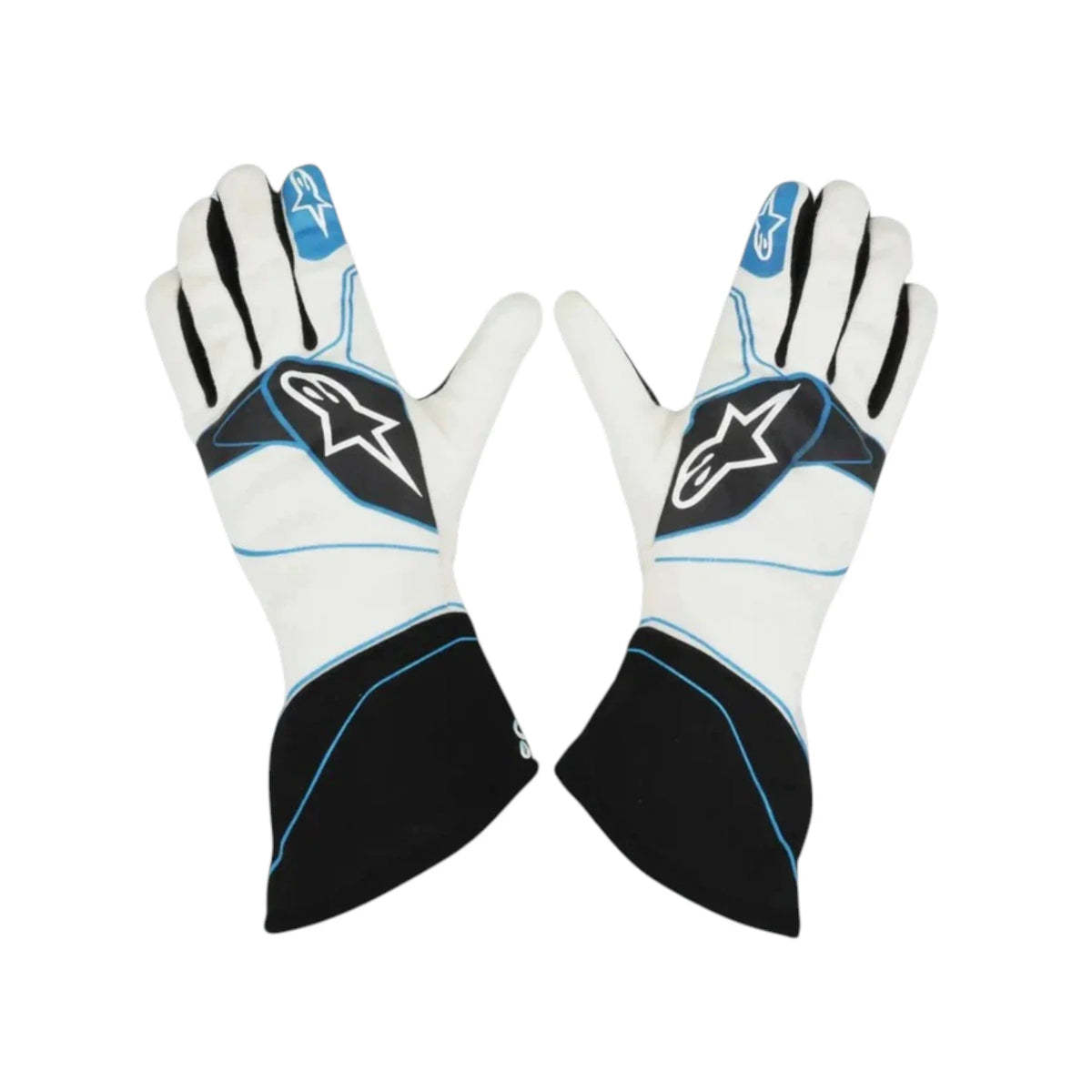 George Russell 2019 Willams F1 Racing Gloves - Active Racegear image 1