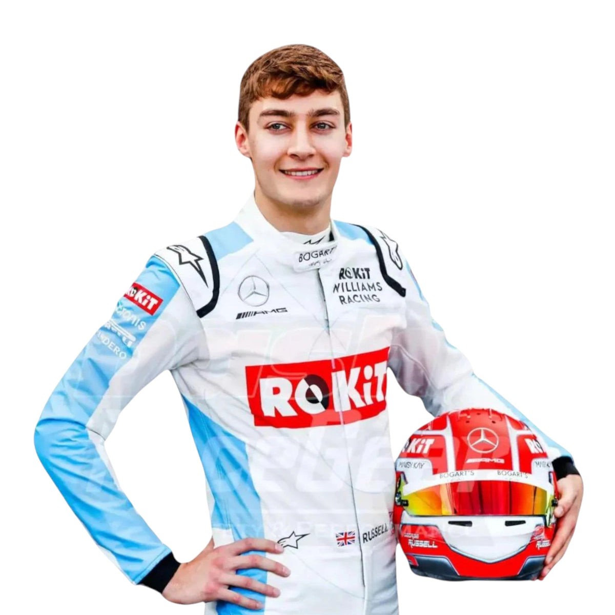 George Russell 2020 Williams F1 Race Suit - Active Racegear image 1