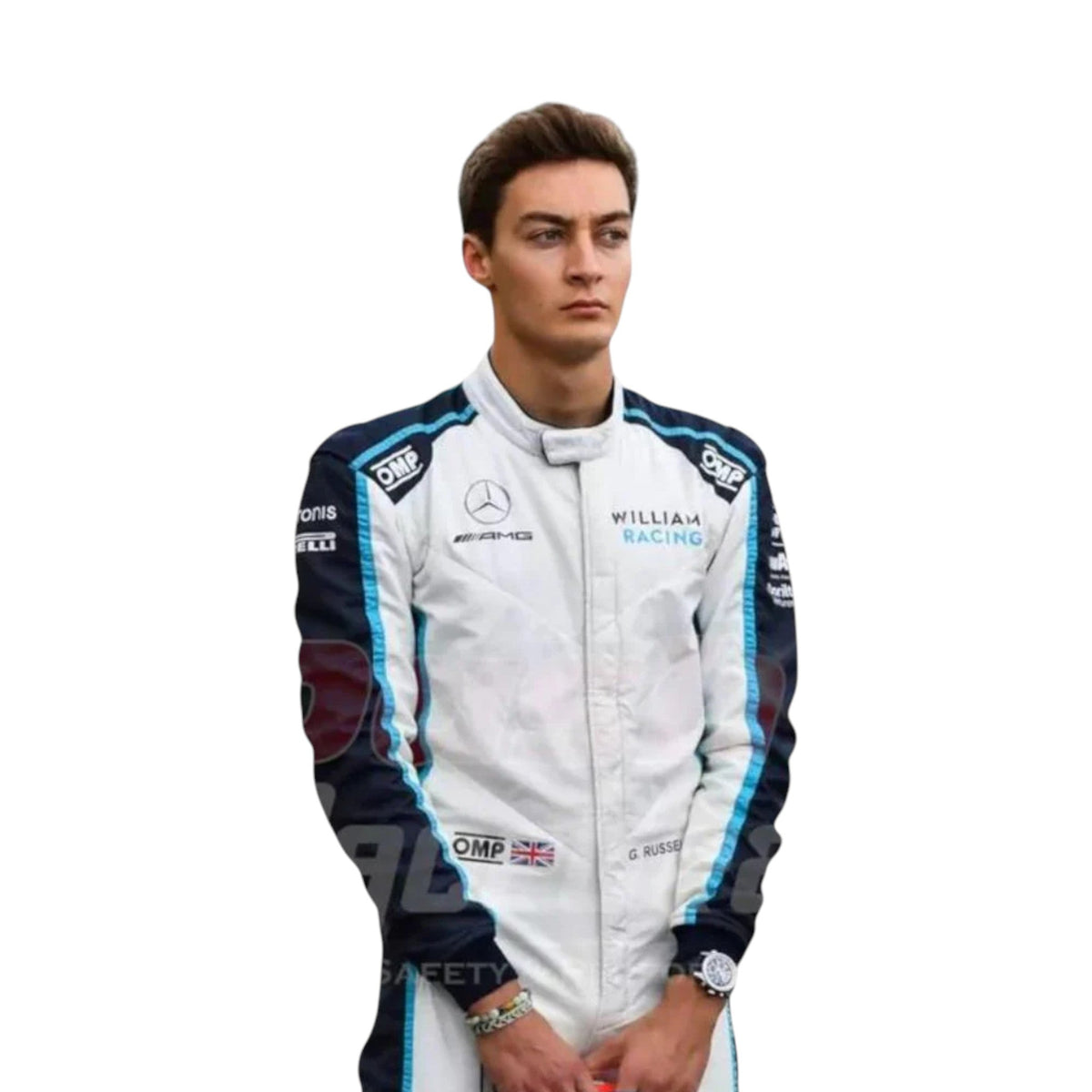 George Russell 2021 Williams F1 Race Suit - Active Racegear image 1