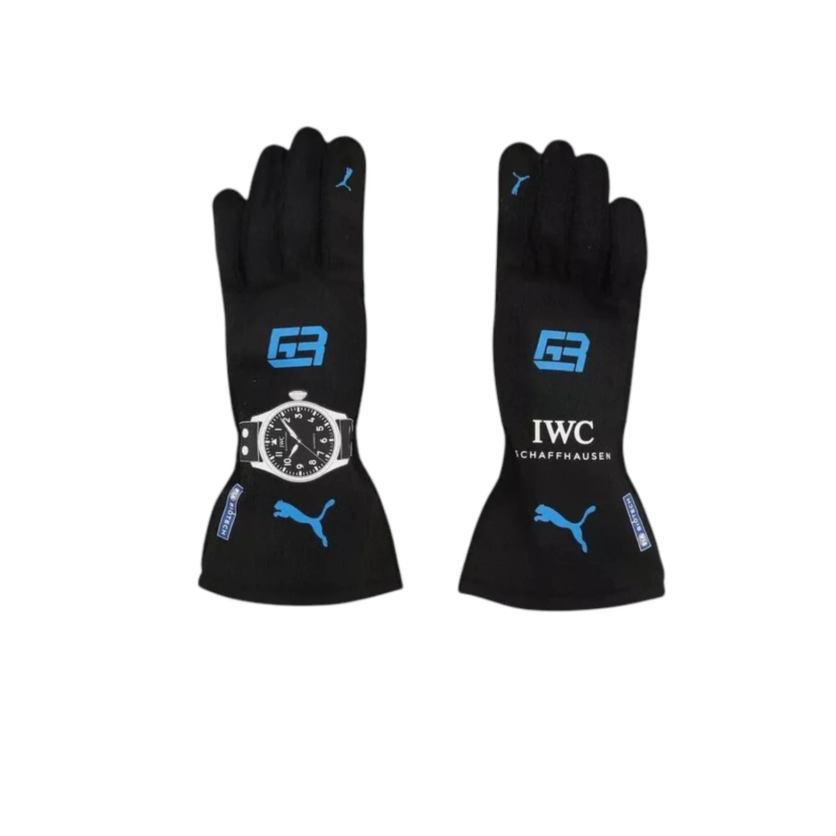 George Russell 2022 Mercedes-AMG Petronas F1 Racing Gloves - Active Racegear image 1