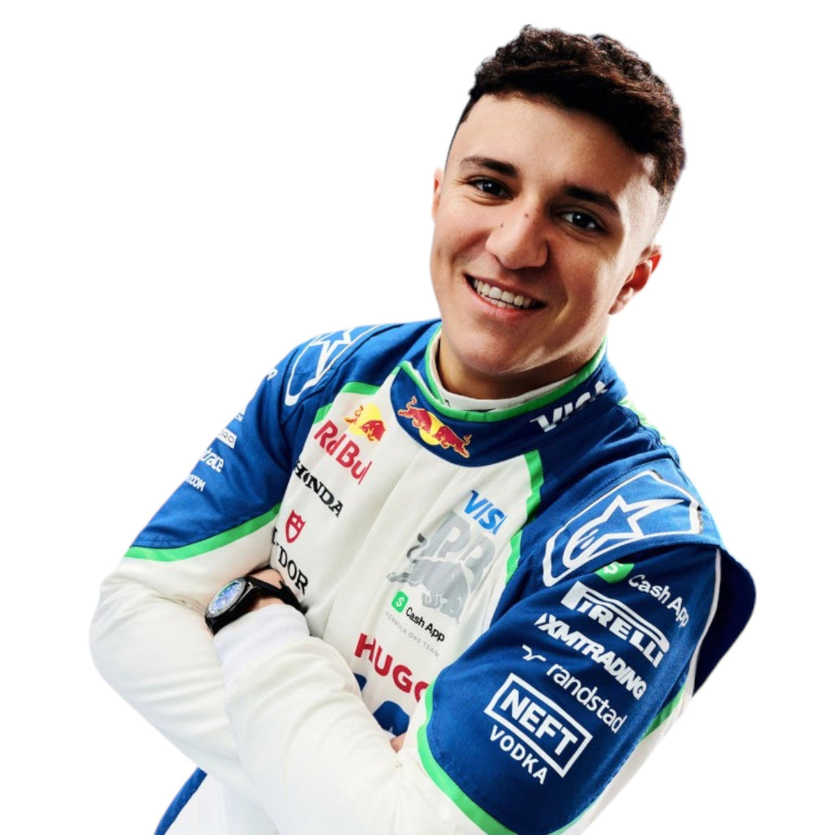 Isac Hadjar 2025 Racing Bulls F1 Race Suit - Active Racegear image 2