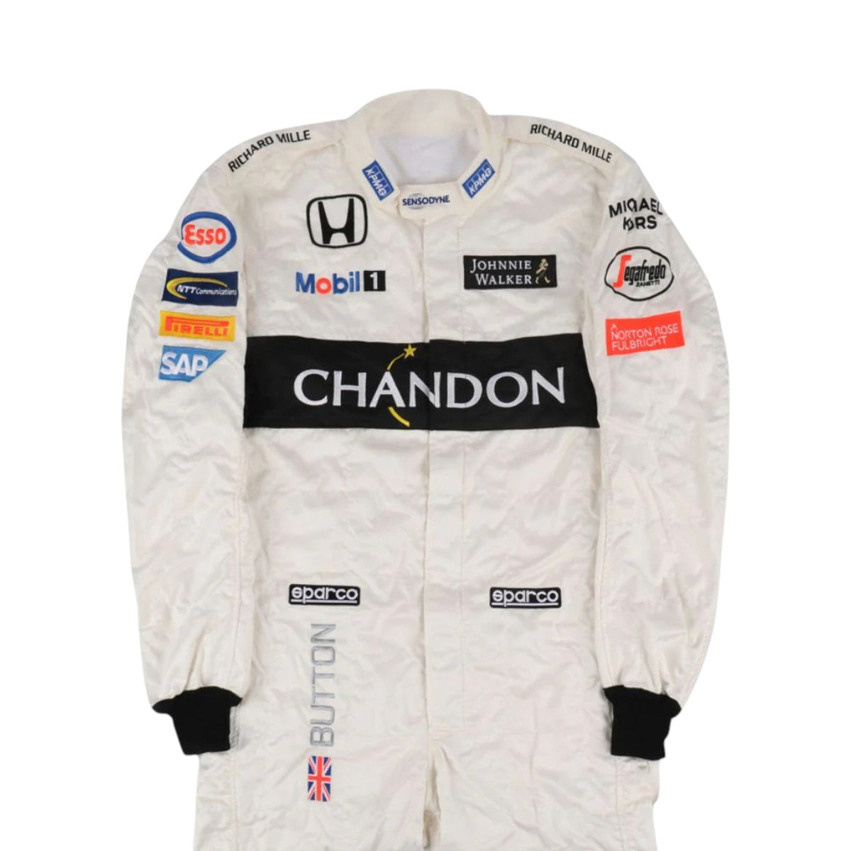 Jenson Button 2016 Mclaren F1 Race Suit - Active Racegear image 1