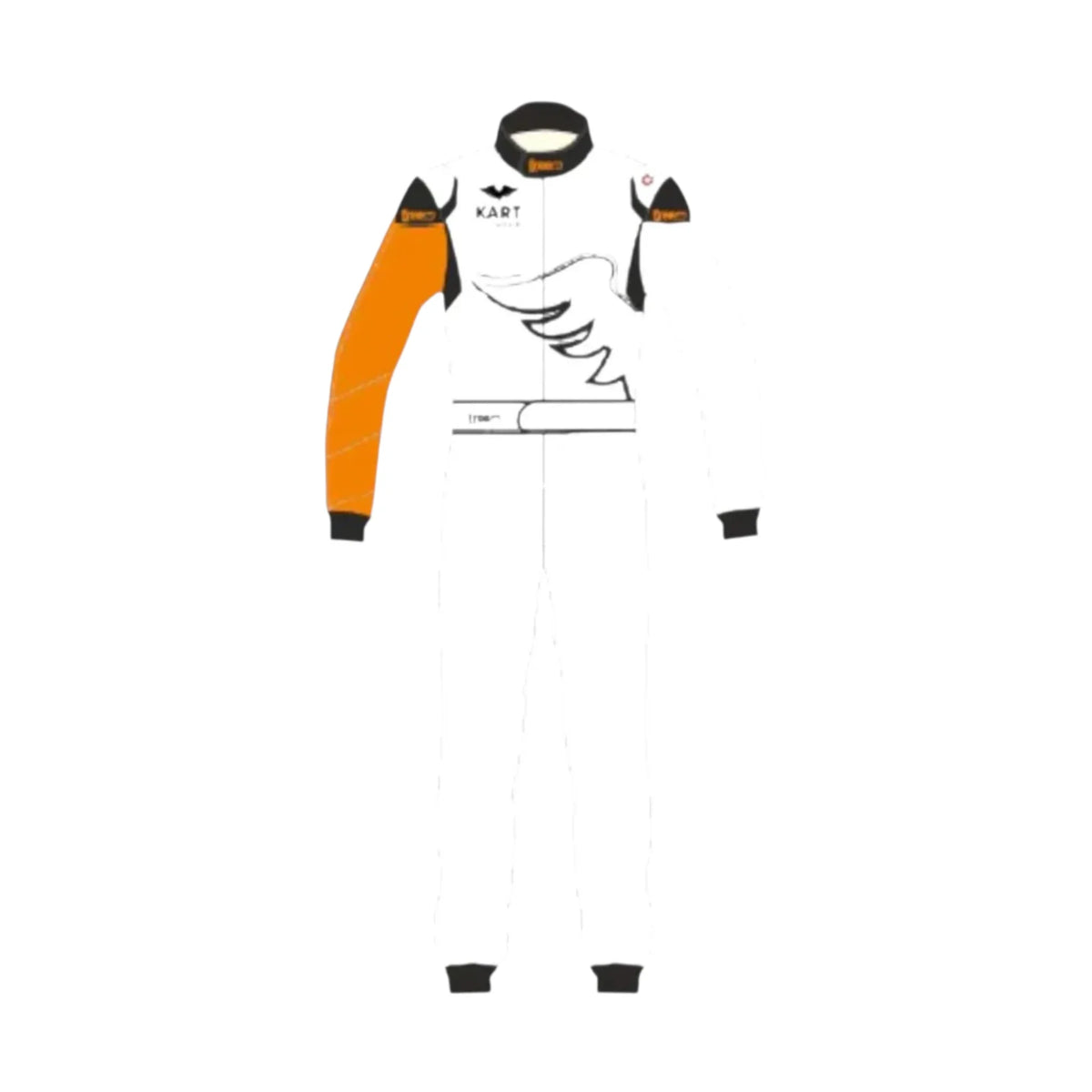 Kart Republic Asymmetric Go Kart Racing Suit - Active Racegear image 1