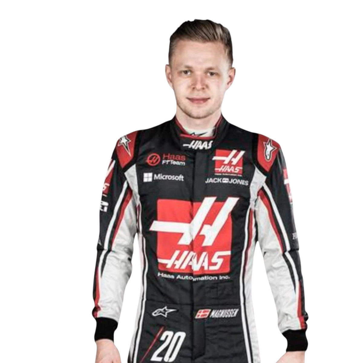Kevin Magnussen 2017 Haas F1 Race Suit - Active Racegear image 3