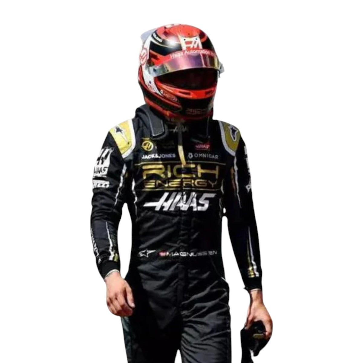 Kevin Magnussen 2019 Haas F1 Race Suit - Active Racegear image 3