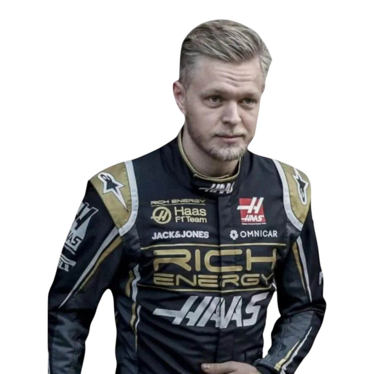 Kevin Magnussen 2019 Haas F1 Race Suit - Active Racegear image 4