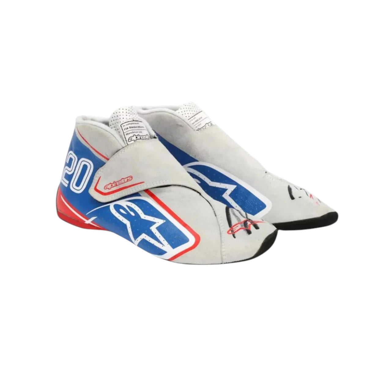 Kevin Magnussen 2022 Haas Italian GP Special Edition F1 Racing Shoes - Active Racegear image 1