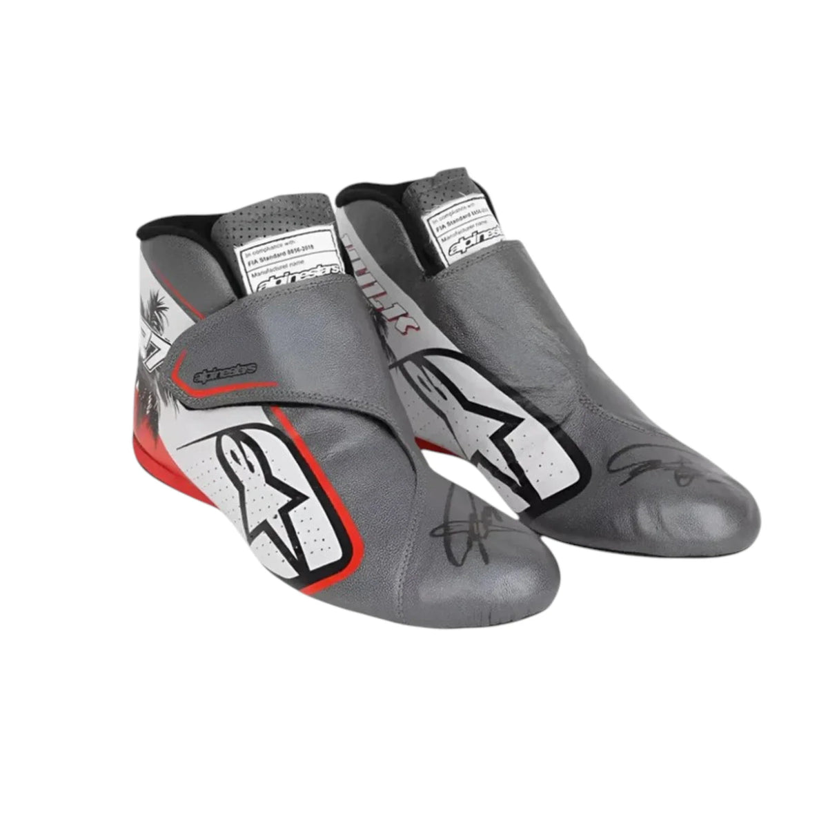Kevin Magnussen 2023 Haas Miami GP F1 Racing Shoes - Active Racegear image 1