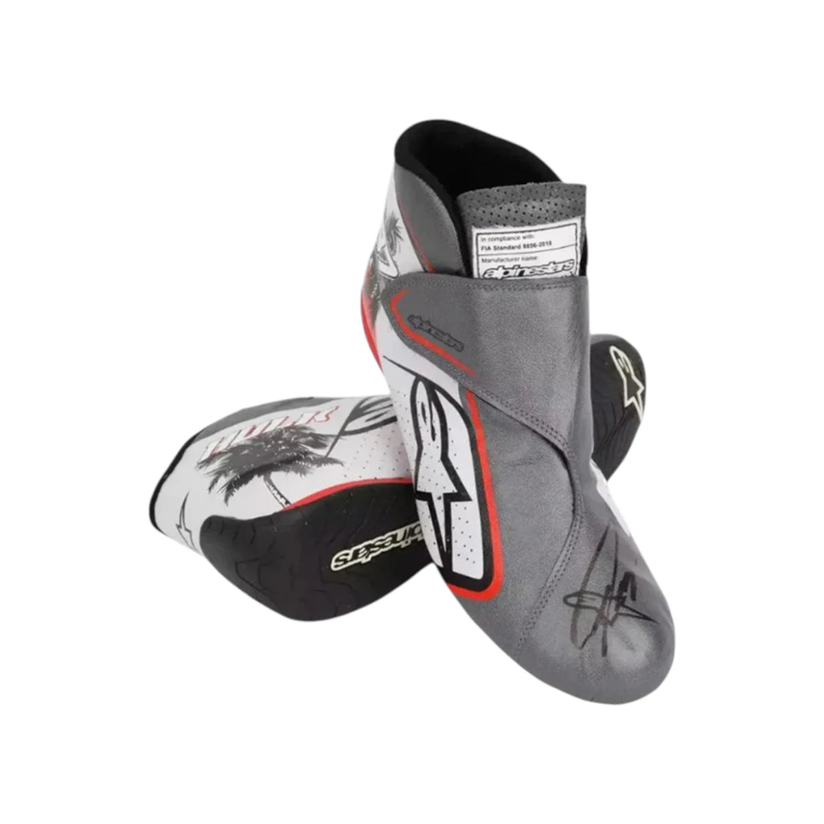 Kevin Magnussen 2023 Haas Miami GP F1 Racing Shoes - Active Racegear image 3