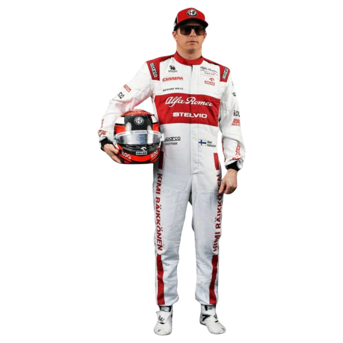 Kimi Räikkönen 2020 Alfa Romeo F1 Race Suit - Active Racegear image 1