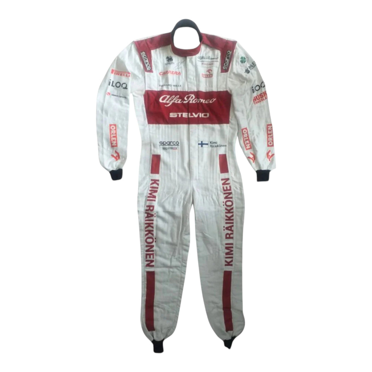 Kimi Räikkönen 2020 Alfa Romeo F1 Race Suit - Active Racegear image 2