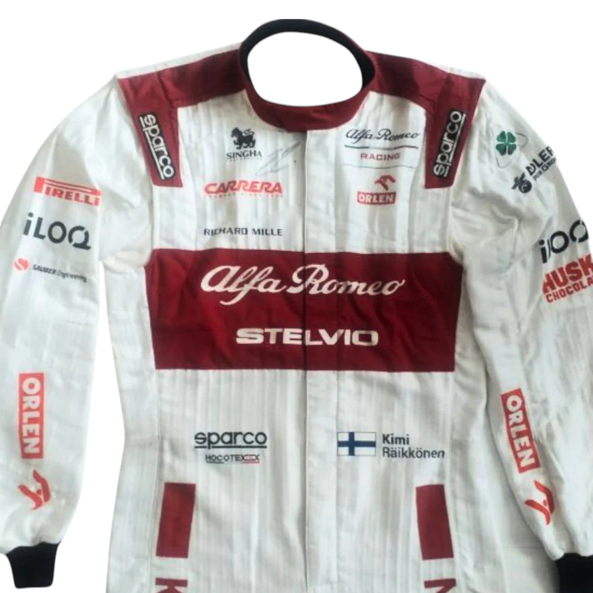 Kimi Räikkönen 2020 Alfa Romeo F1 Race Suit - Active Racegear image 3
