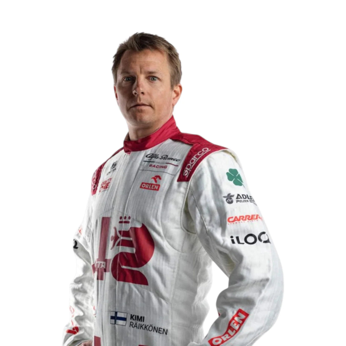 Kimi Räikkönen 2021 Alfa Romeo F1 Race Suit - Active Racegear image 6