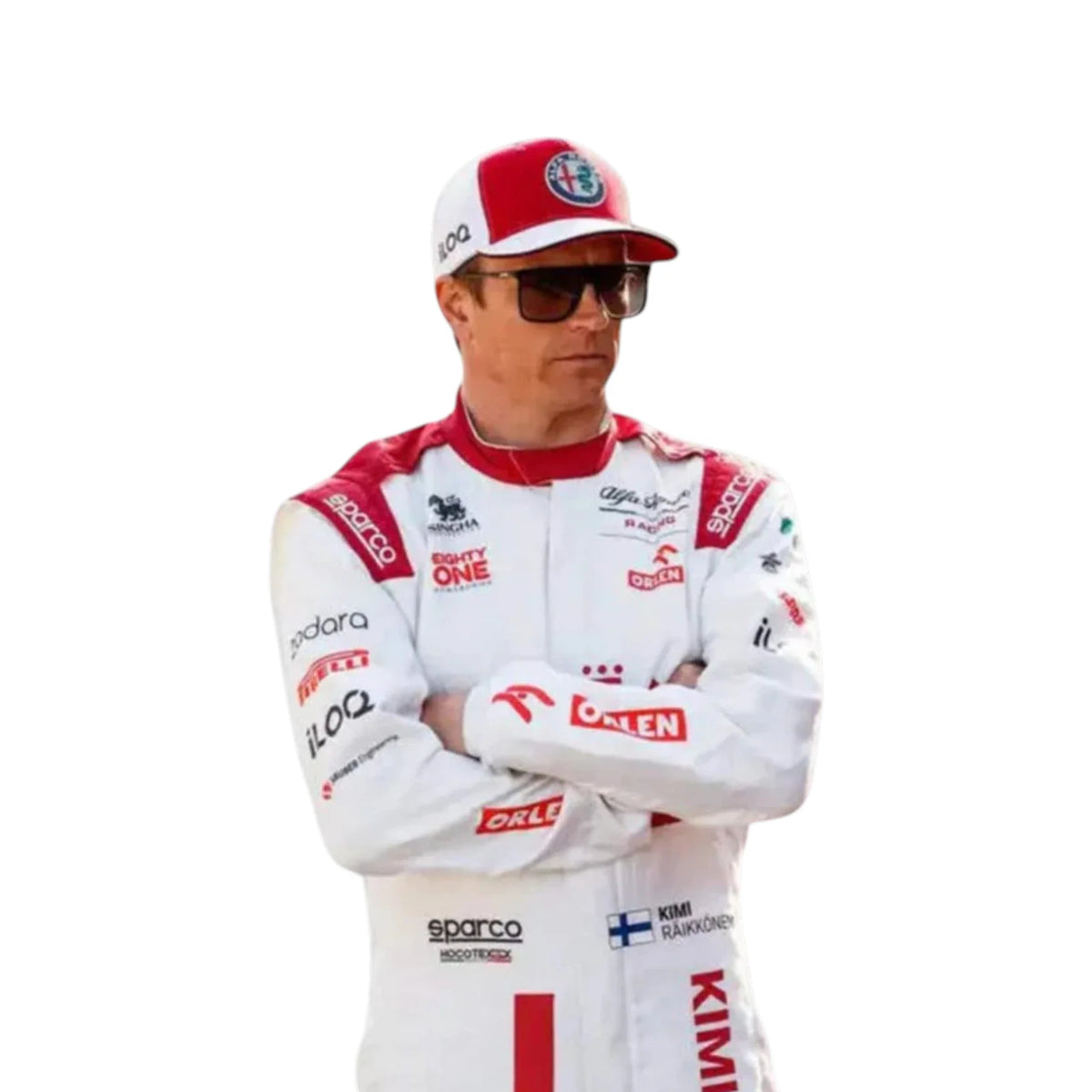 Kimi Räikkönen 2021 Alfa Romeo F1 Race Suit - Active Racegear image 7