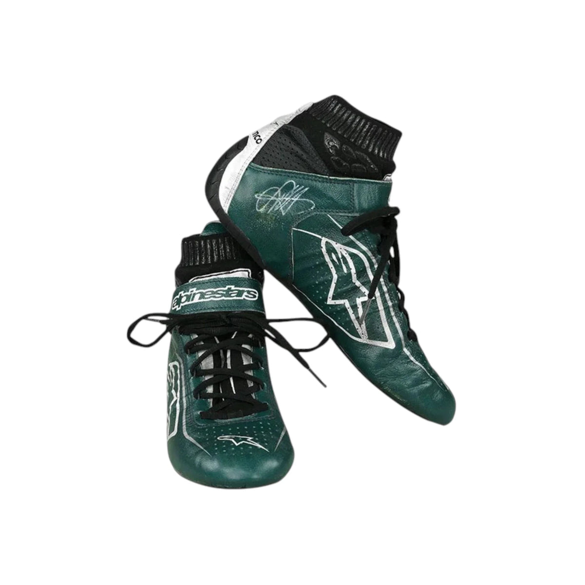 Lance Stroll 2021 Aston Martin F1 Racing Shoes - Active Racegear image 2