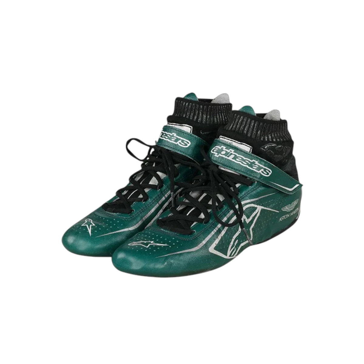 Lance Stroll 2021 Aston Martin F1 Racing Shoes - Active Racegear image 3