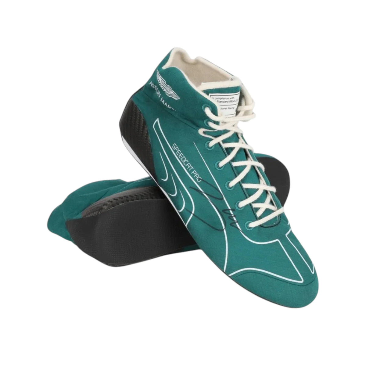 Lance Stroll 2022 Aston Martin Dutch GP F1 Racing Shoes - Active Racegear image 2