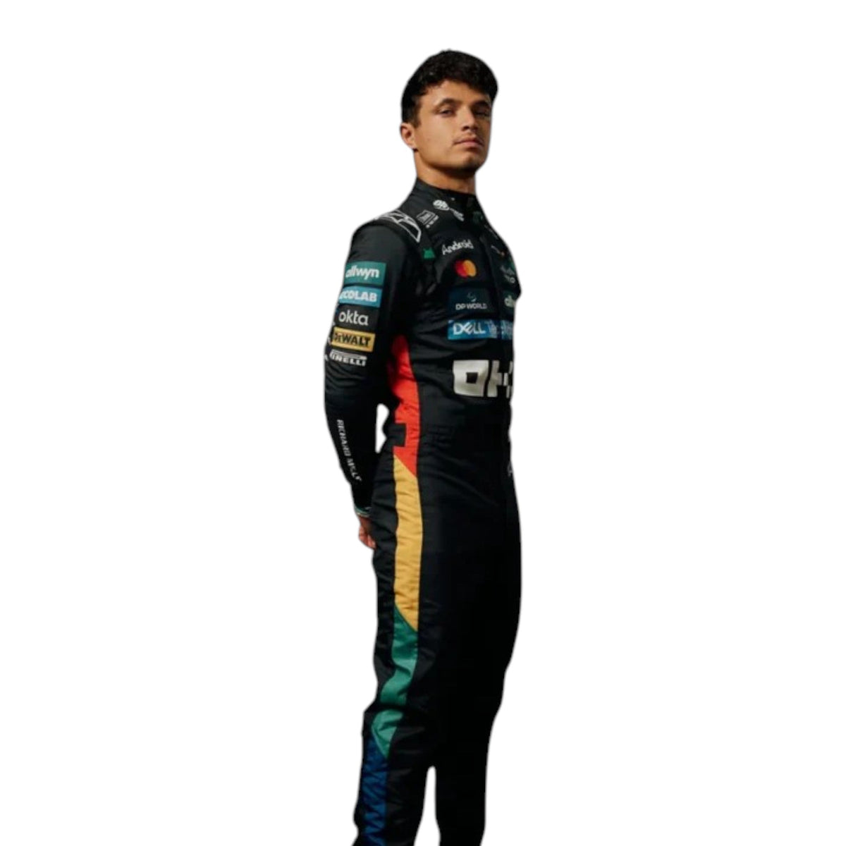 Lando Norris 2025 Mclaren Silverstone British GP F1 Race Suit - Active Racegear image 1