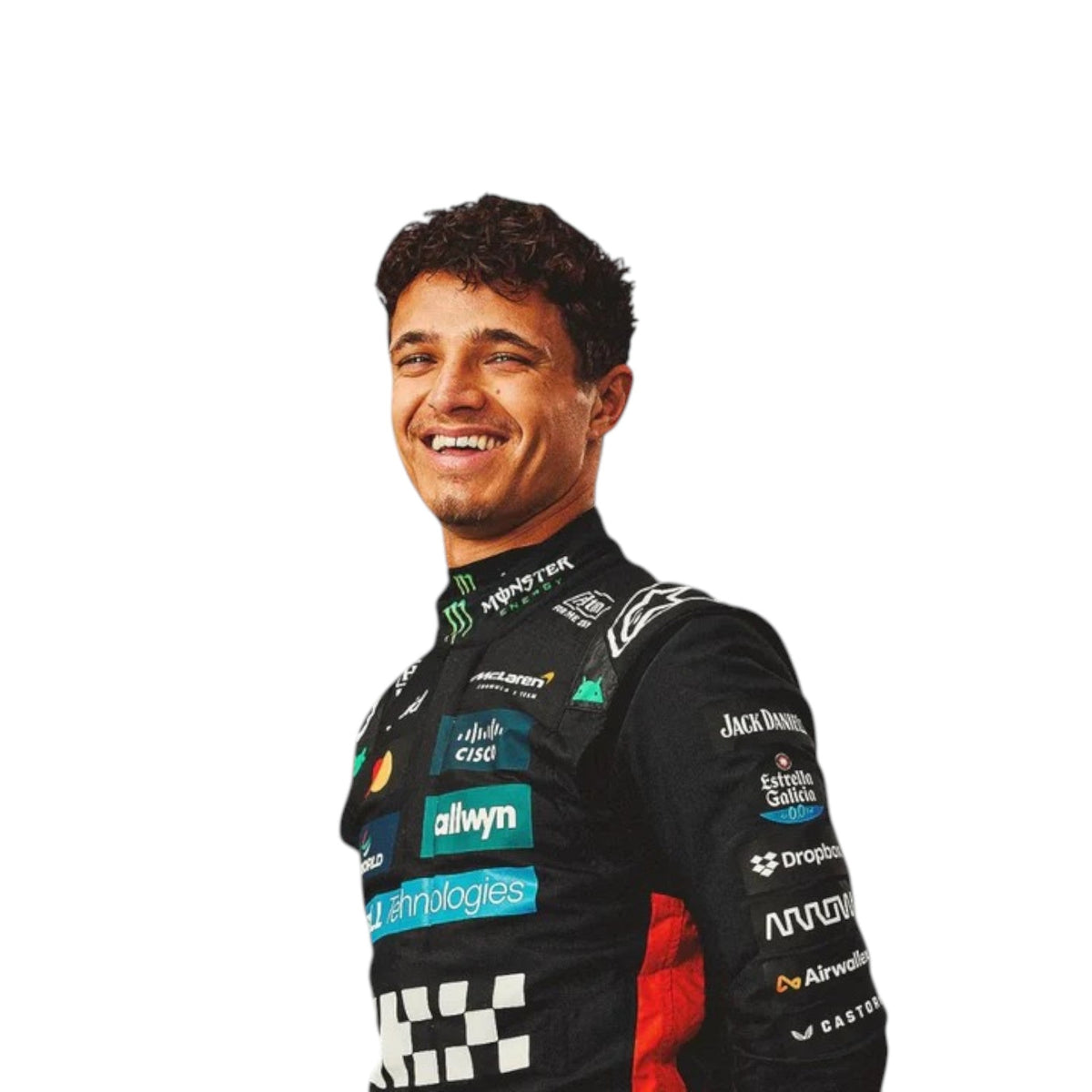 Lando Norris 2025 Mclaren Silverstone British GP F1 Race Suit - Active Racegear image 2