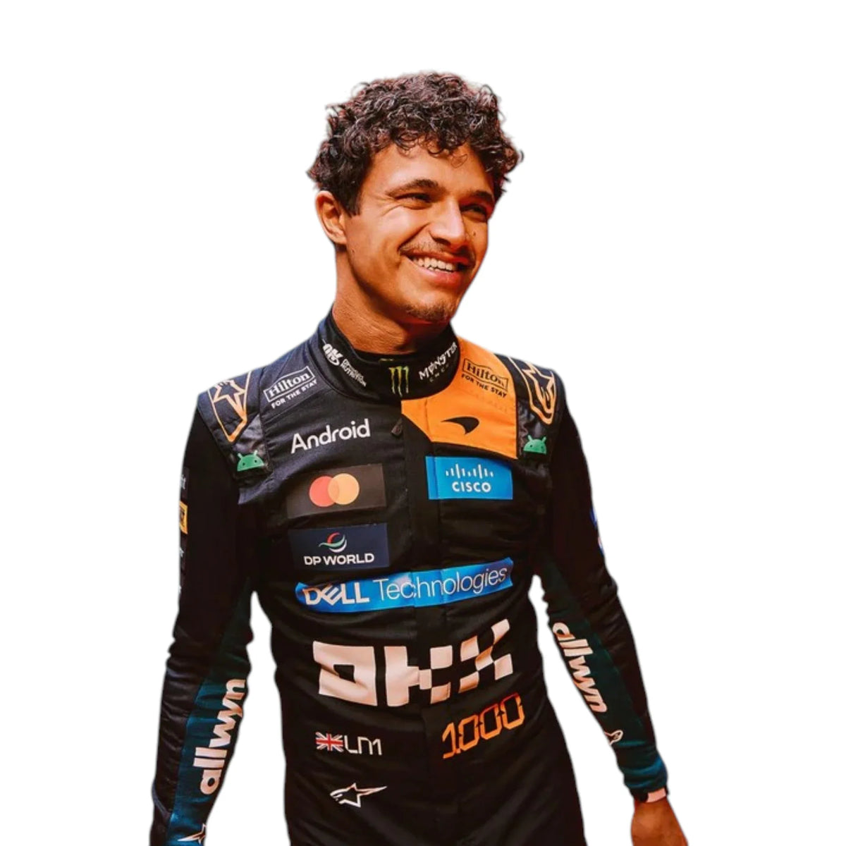 Lando Norris 2026 McLaren 1000th Monaco GP F1 Race Suit - Active Racegear image 1