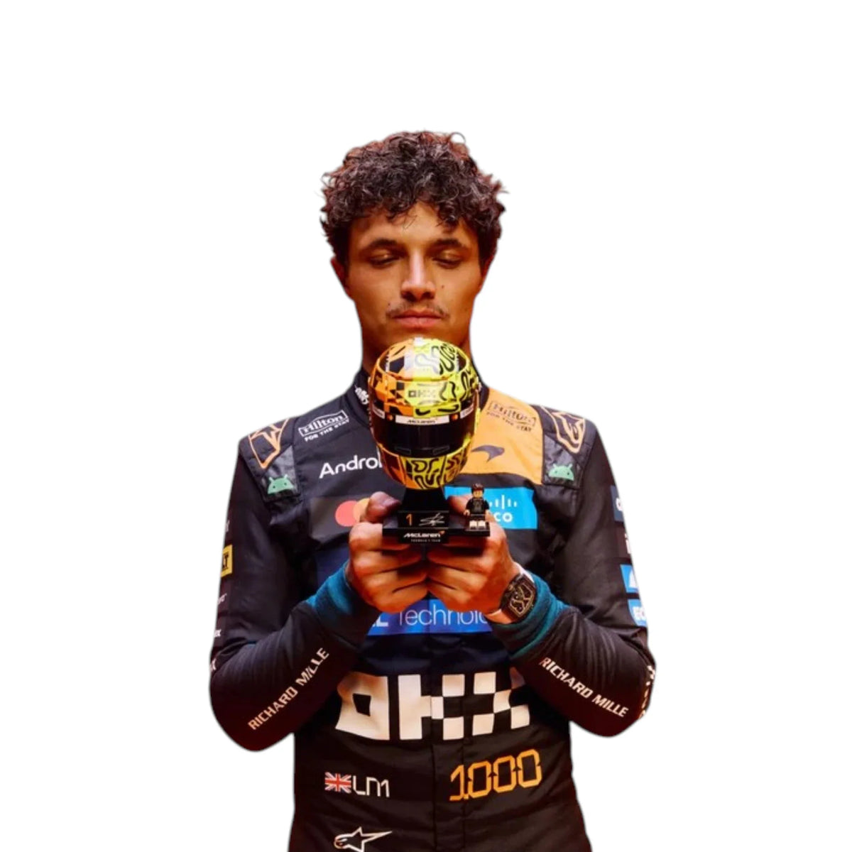 Lando Norris 2026 McLaren 1000th Monaco GP F1 Race Suit - Active Racegear image 2