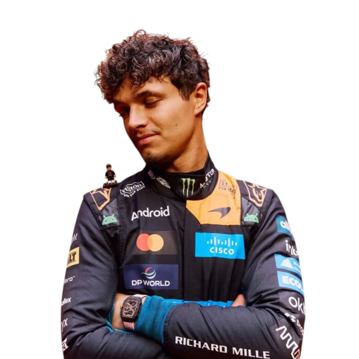 Lando Norris 2026 McLaren 1000th Monaco GP F1 Race Suit - Active Racegear image 3