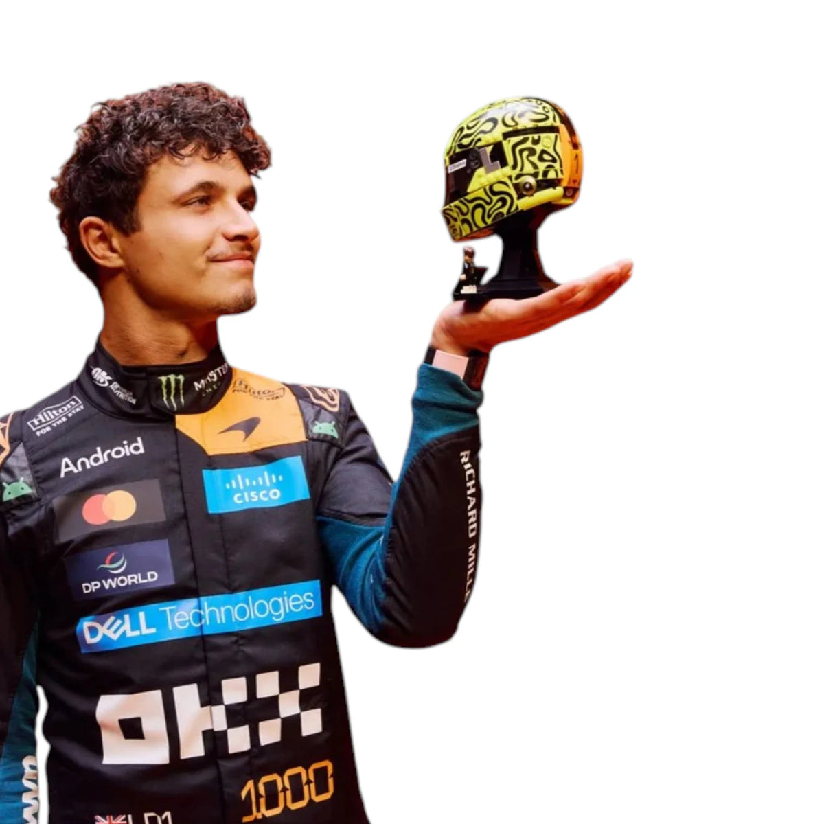Lando Norris 2026 McLaren 1000th Monaco GP F1 Race Suit - Active Racegear image 4