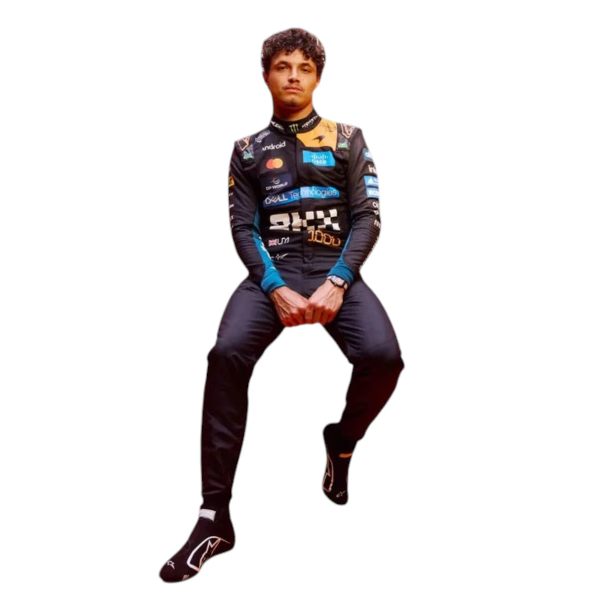 Lando Norris 2026 McLaren 1000th Monaco GP F1 Race Suit - Active Racegear image 5