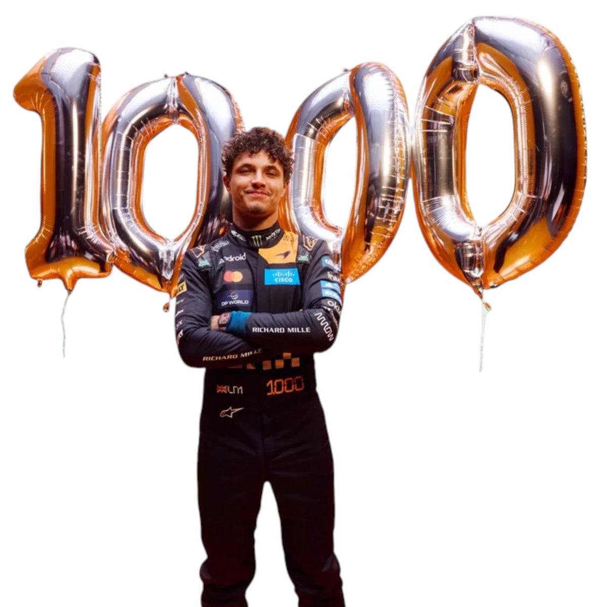 Lando Norris 2026 McLaren 1000th Monaco GP F1 Race Suit - Active Racegear image 6