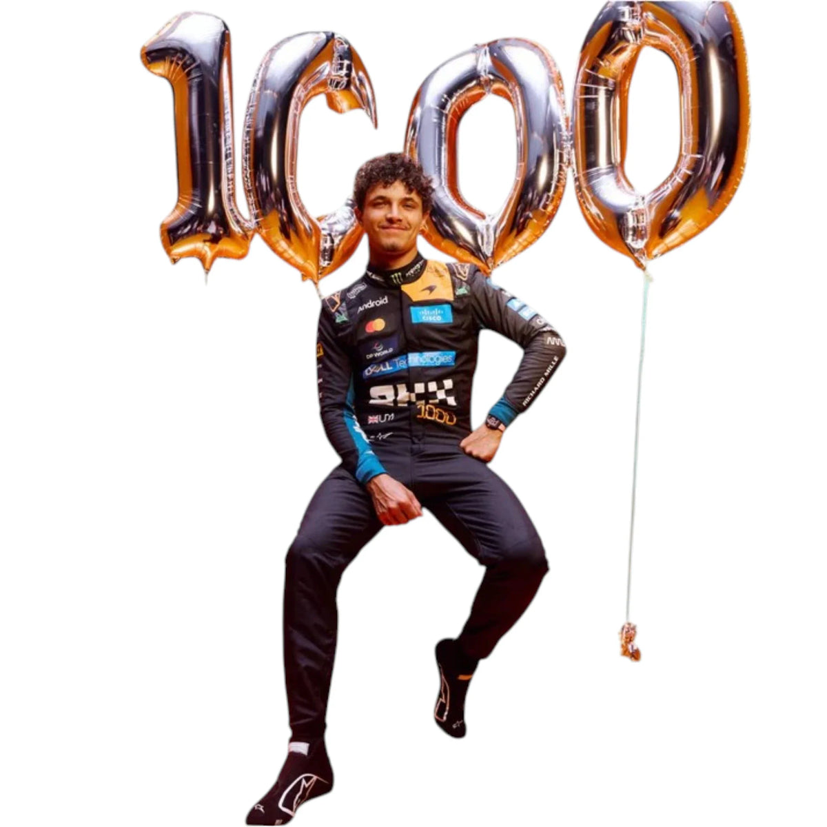Lando Norris 2026 McLaren 1000th Monaco GP F1 Race Suit - Active Racegear image 7